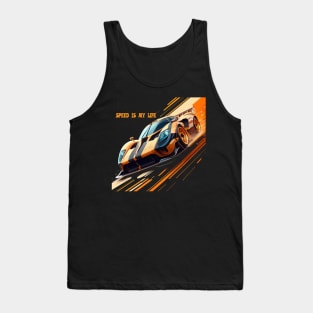 SPEED IS MY LIFE Tank Top